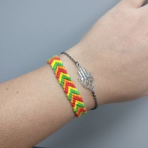 🧿Hamsa and handmade bracelet